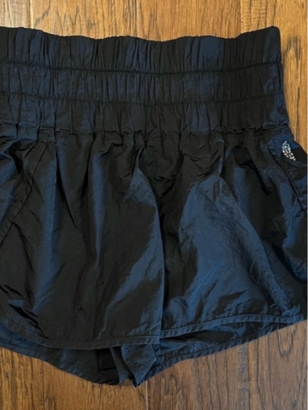 Free People FP Movement Black Women's Athletic Shorts Size Large